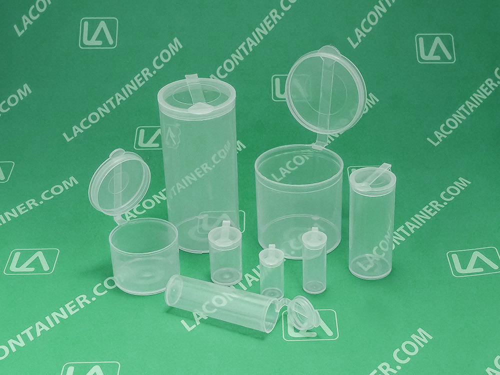 Gamma Sterilizable Plastic Containers With Lids For Lab and Medical Settings